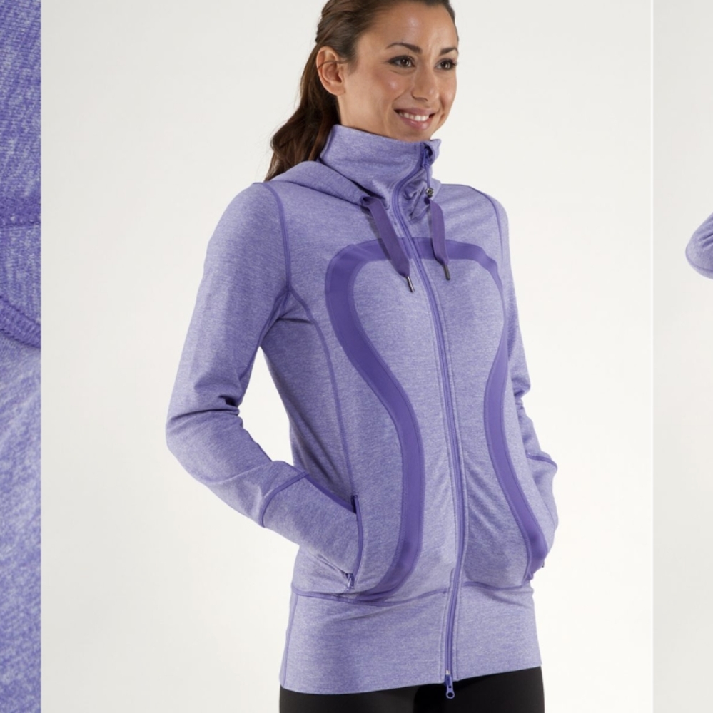 Lululemon Stride Jacket *Brushed Heathered Persian Purple / Persian Purple